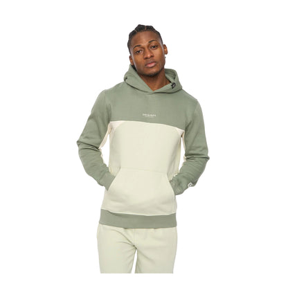 Light Olive - Front - Crosshatch Mens Castlebay Hoodie
