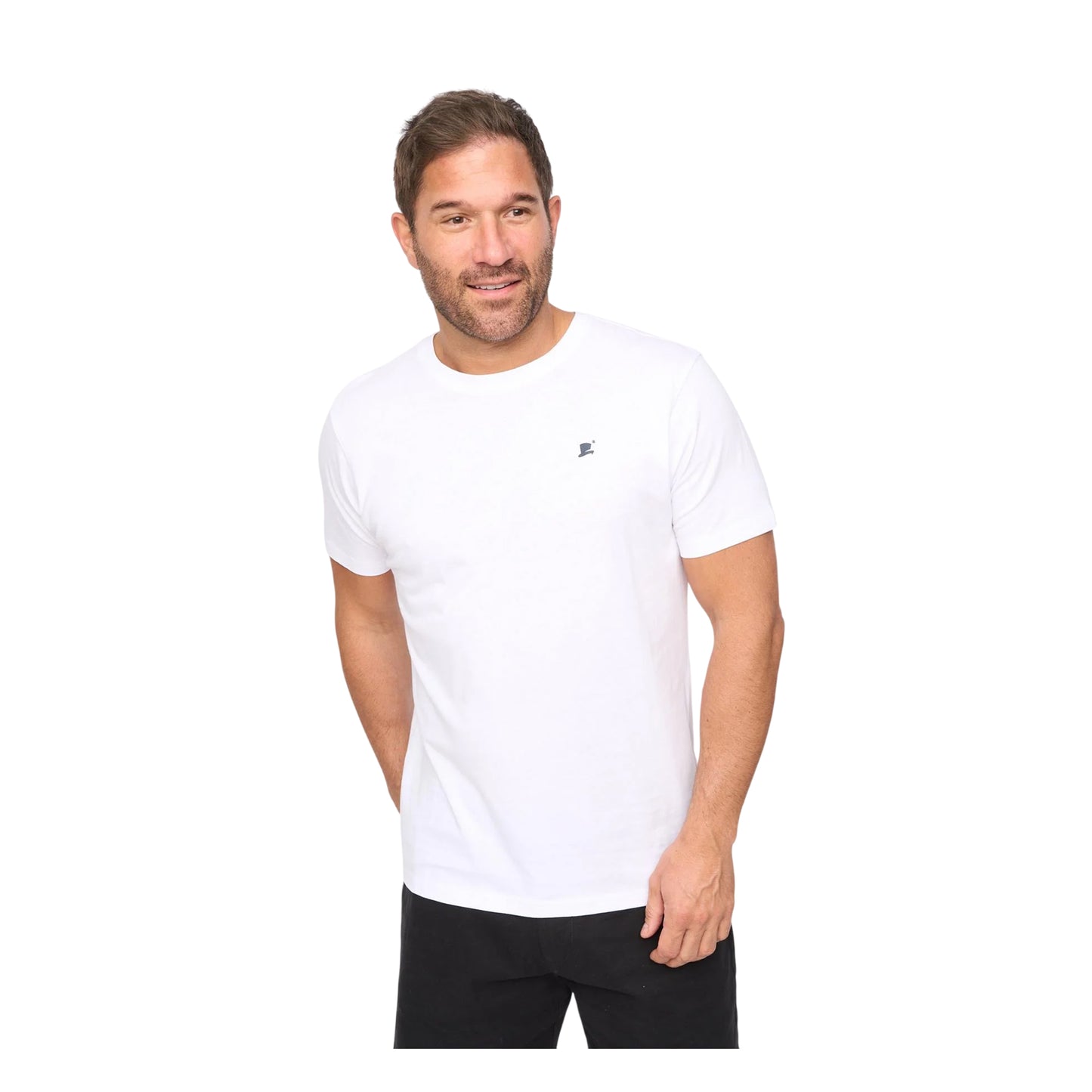 White - Front - Bewley & Ritch Mens Bewlan T-Shirt