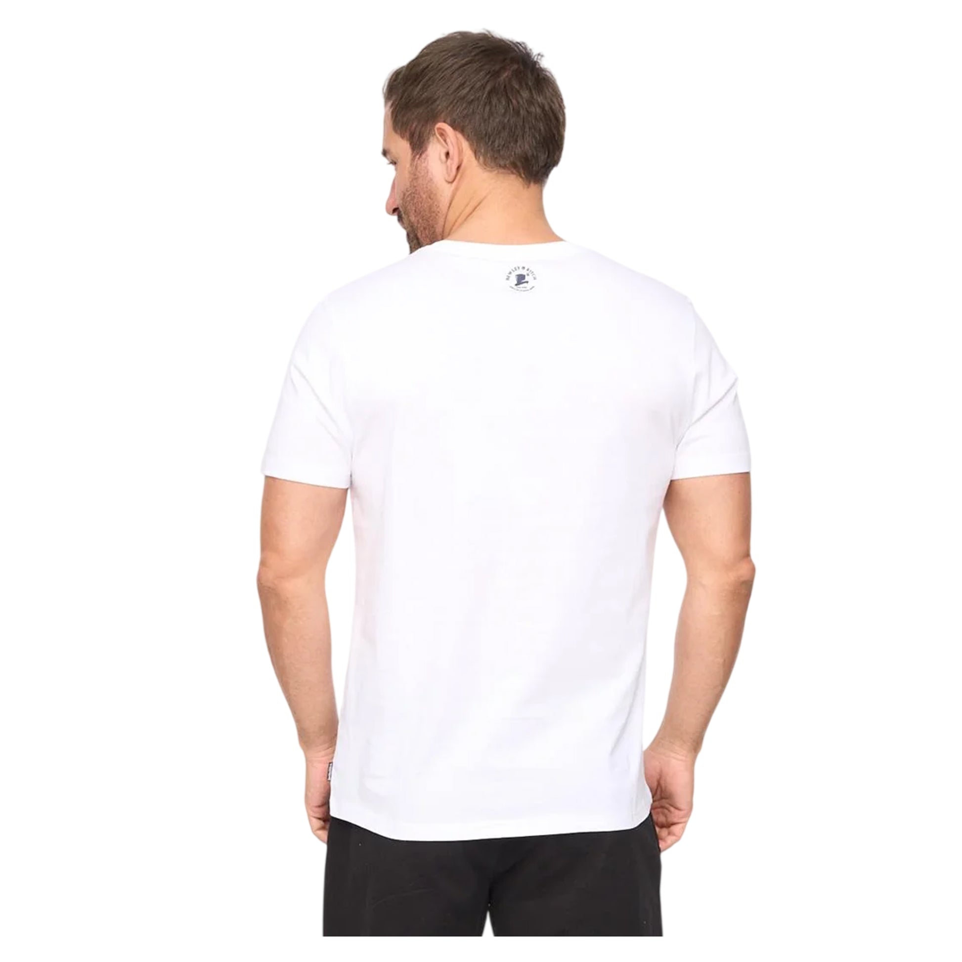 White - Back - Bewley & Ritch Mens Bewlan T-Shirt