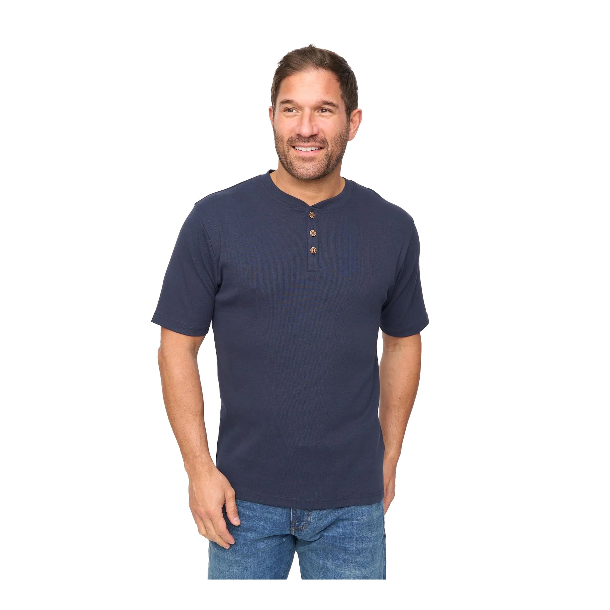 Navy - Front - Bewley & Ritch Mens Emberton T-Shirt