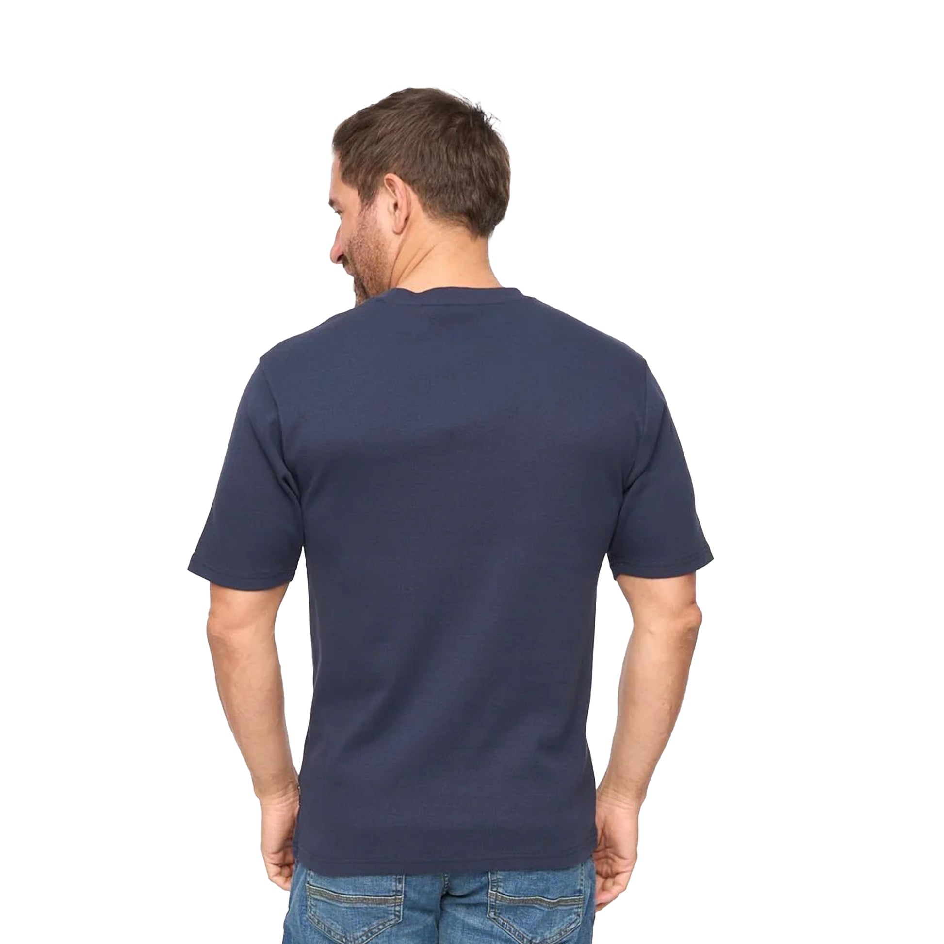 Navy - Back - Bewley & Ritch Mens Emberton T-Shirt