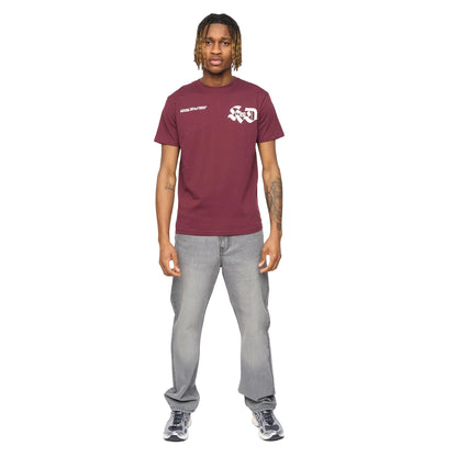 Burgundy - Lifestyle - Kings Will Dream Mens Cartellio Short-Sleeved T-Shirt