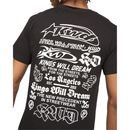 Black - Back - Kings Will Dream Mens Cartellio Short-Sleeved T-Shirt