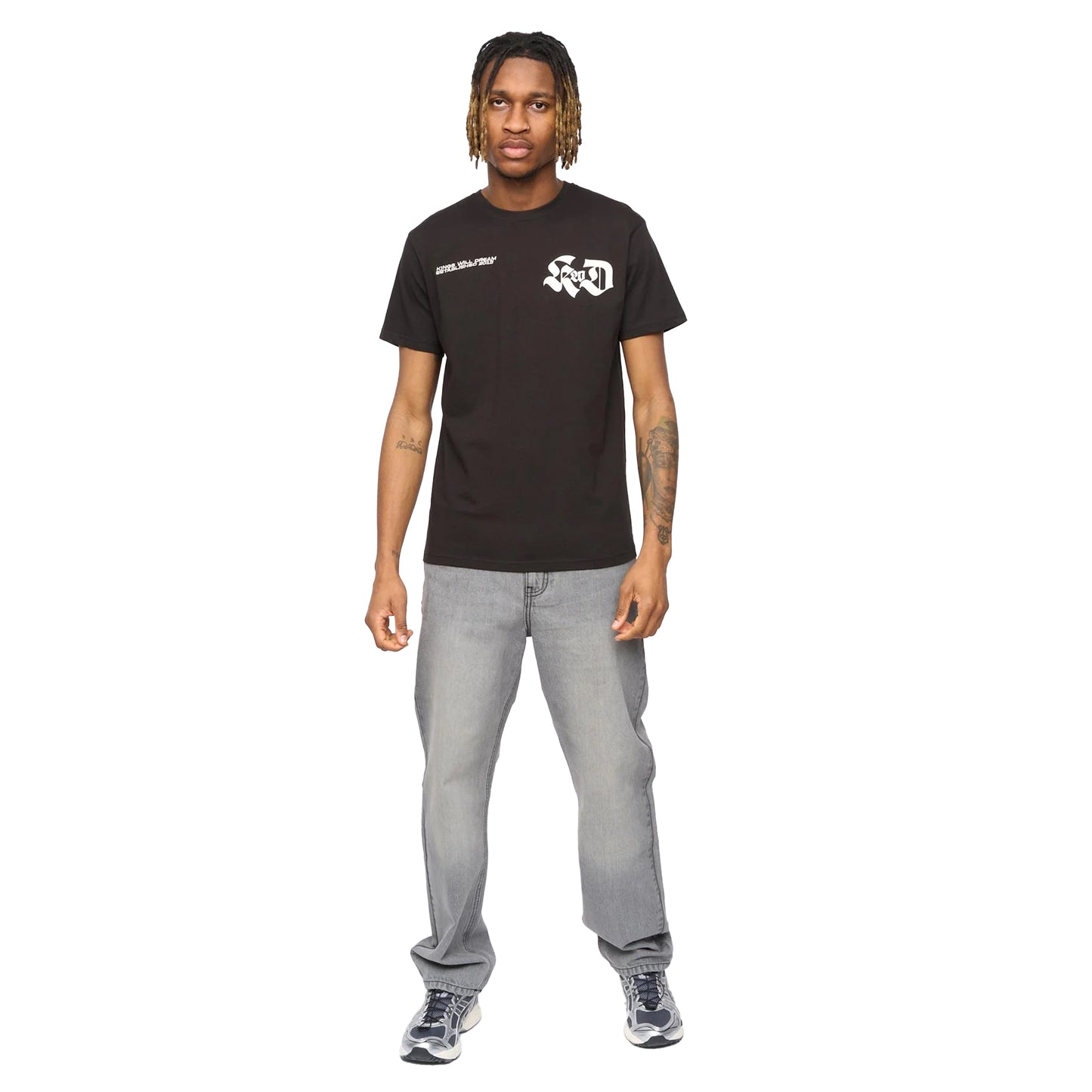 Black - Lifestyle - Kings Will Dream Mens Cartellio Short-Sleeved T-Shirt