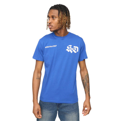 Blue - Side - Kings Will Dream Mens Cartellio Short-Sleeved T-Shirt