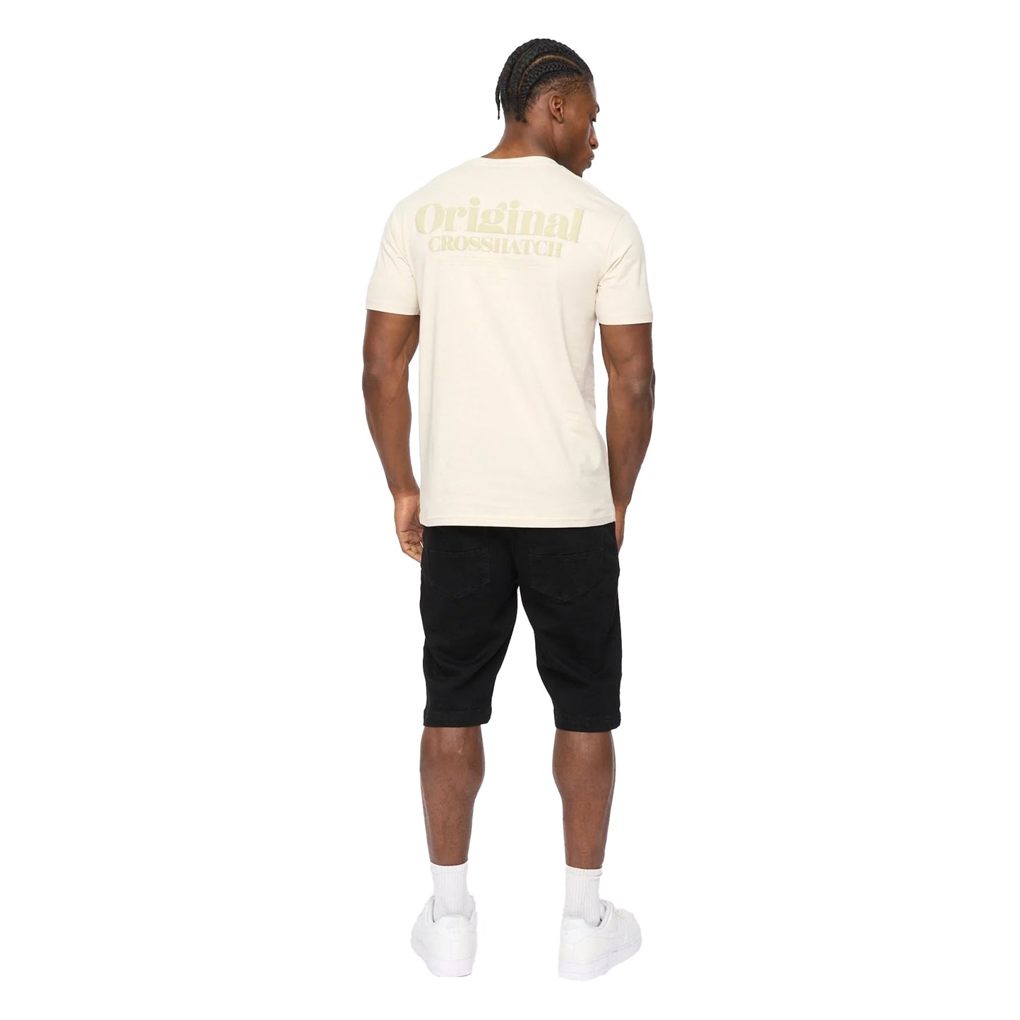 Neutral - Back - Crosshatch Mens Simtanks T-Shirt