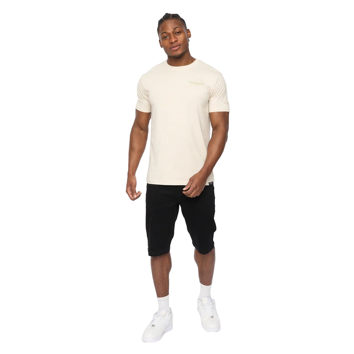 Black Wash - Lifestyle - Crosshatch Mens Hammersmith Denim Shorts