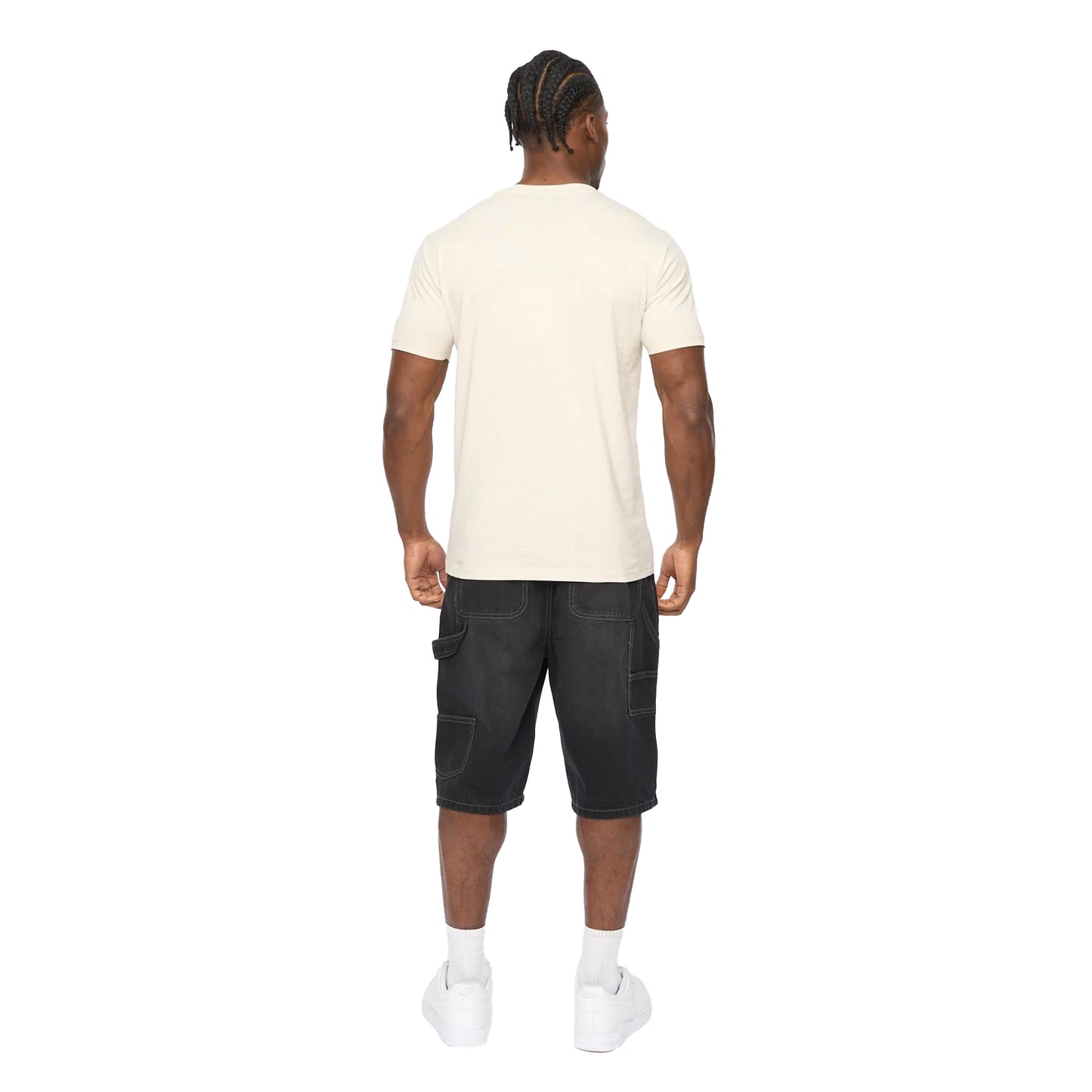 Neutral - Back - Crosshatch Mens Hallfell T-Shirt