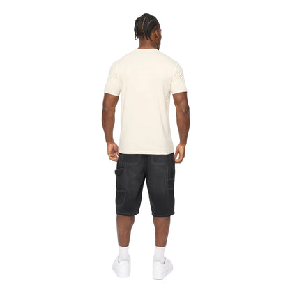 Neutral - Back - Crosshatch Mens Hallfell T-Shirt