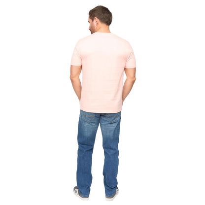 Pink - Back - Bewley & Ritch Mens Malwaves Relaxed Fit T-Shirt