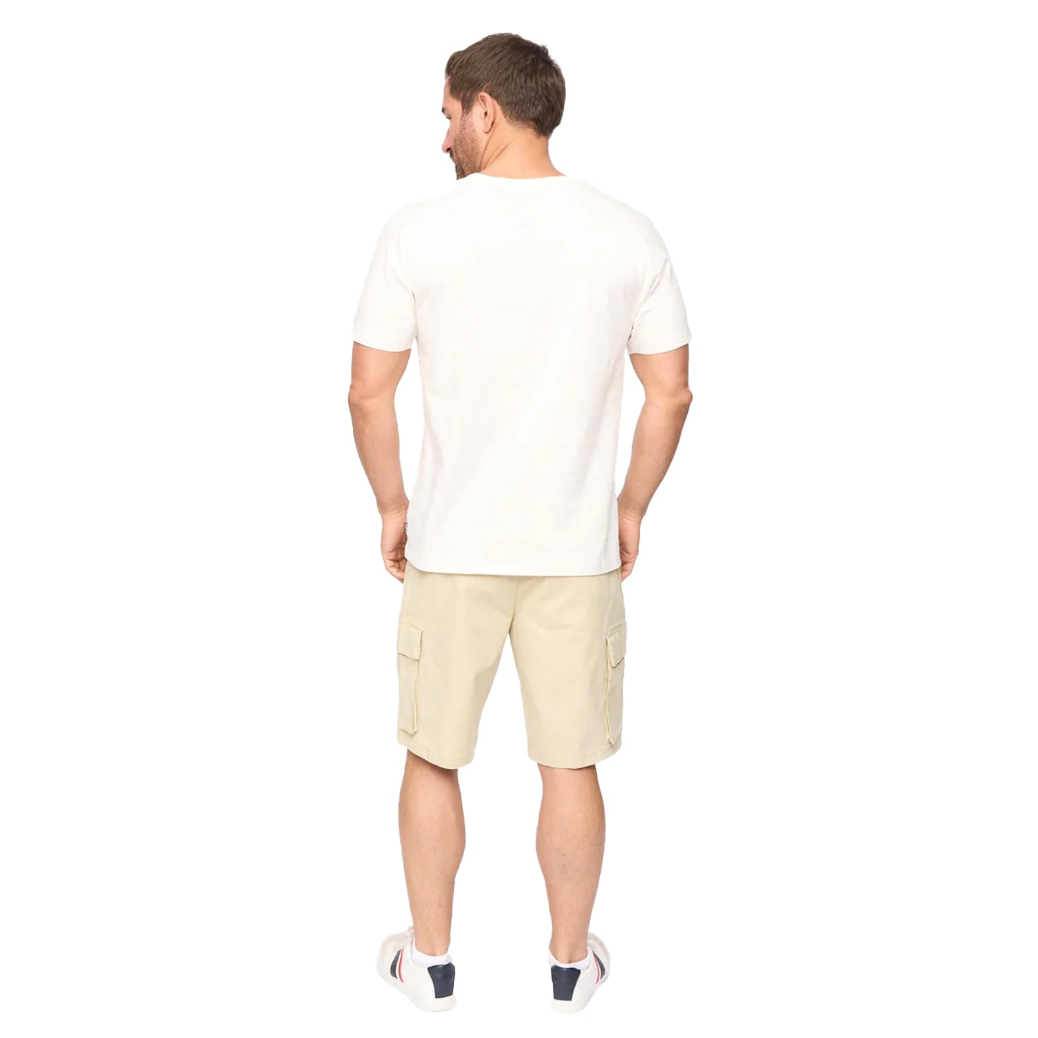 Off White - Back - Bewley & Ritch Mens Sandico T-Shirt