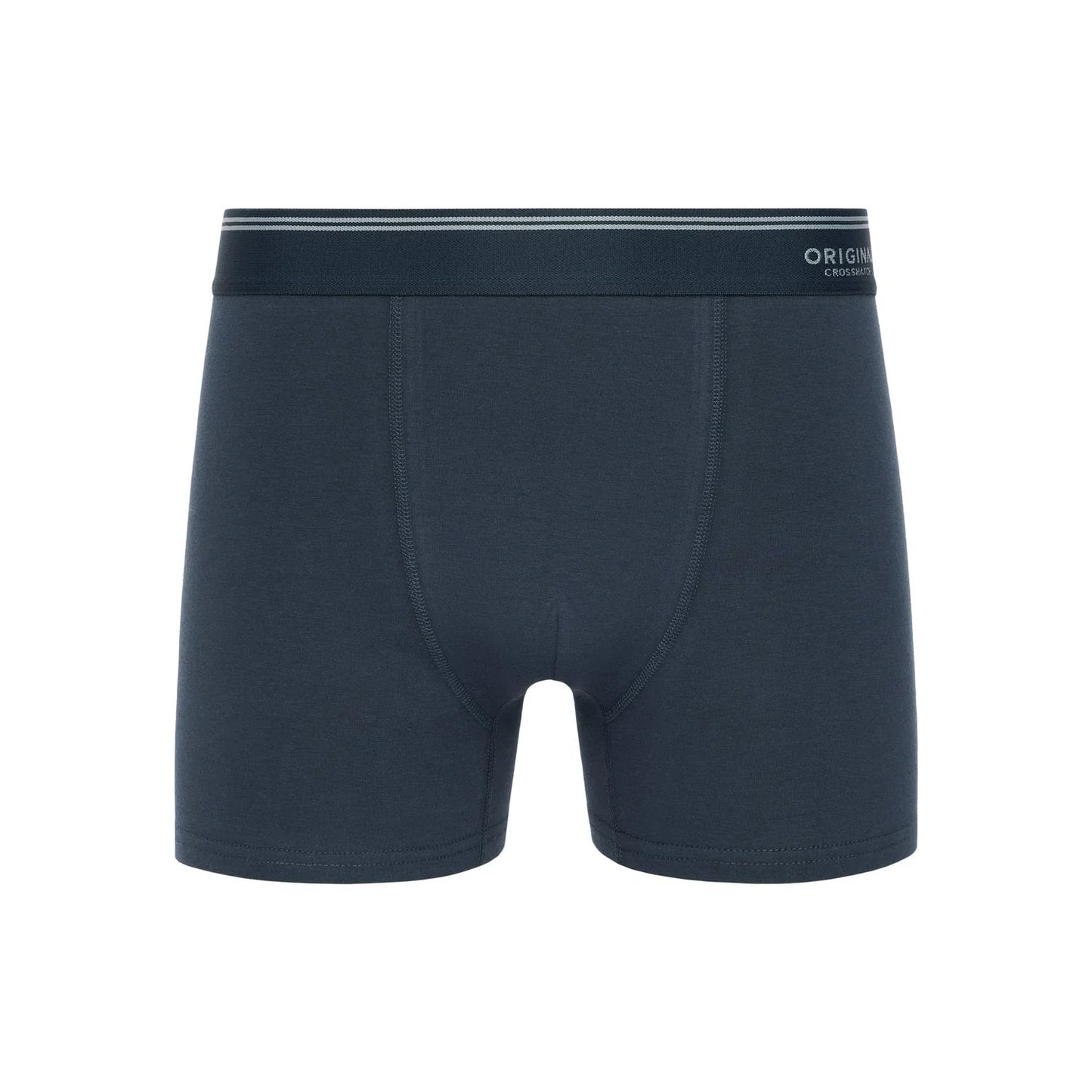 Blue - Lifestyle - Crosshatch Mens Linatrix Boxer Shorts (Pack of 5)
