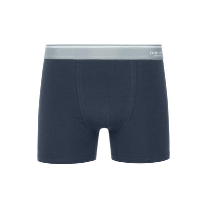 Blue - Pack Shot - Crosshatch Mens Linatrix Boxer Shorts (Pack of 5)