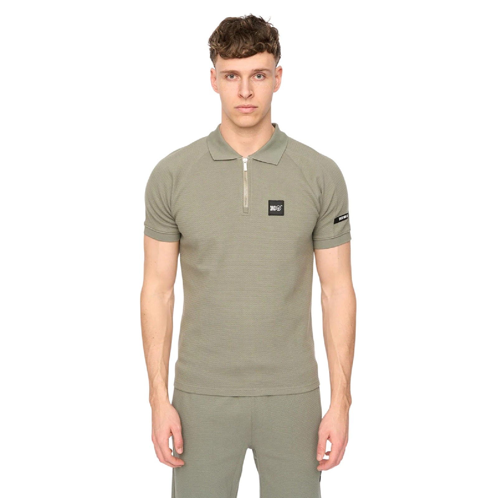 Black - Lifestyle - Duck and Cover Mens Topfield Polo Shirt