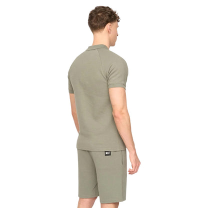 Black - Pack Shot - Duck and Cover Mens Topfield Polo Shirt