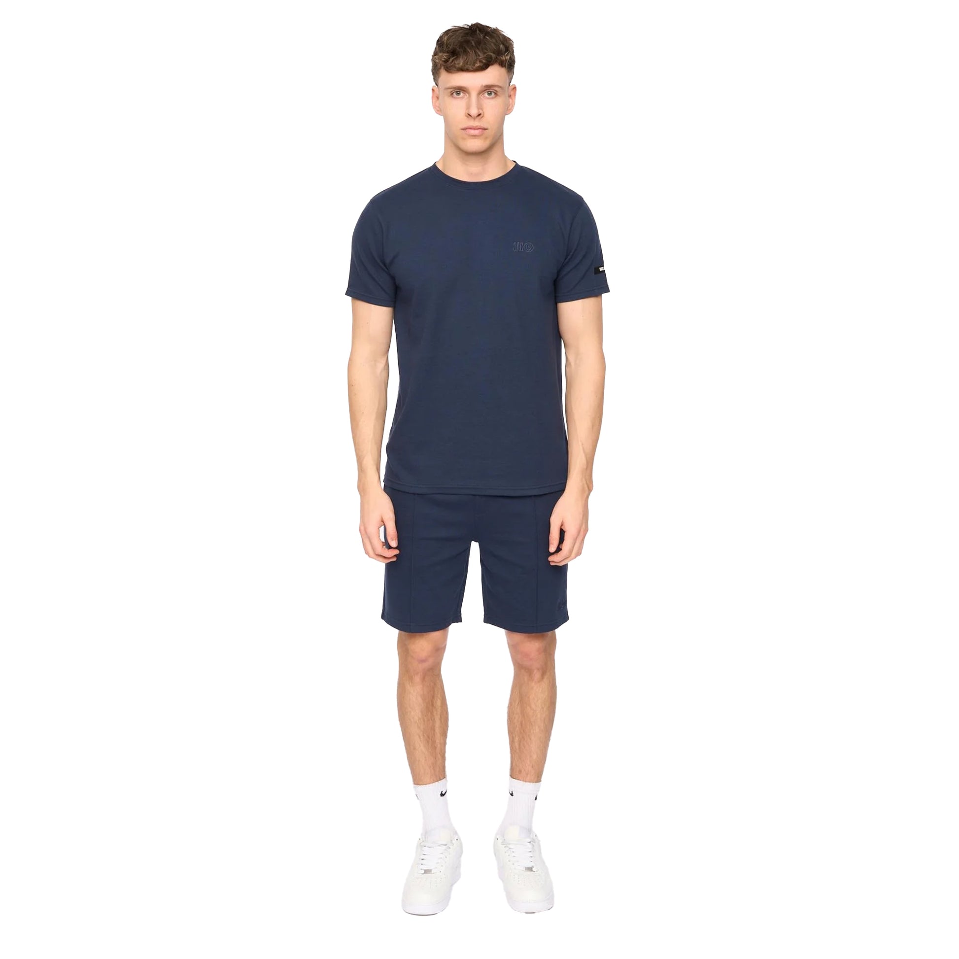 Navy - Lifestyle - Duck and Cover Mens Sherborn T-Shirt