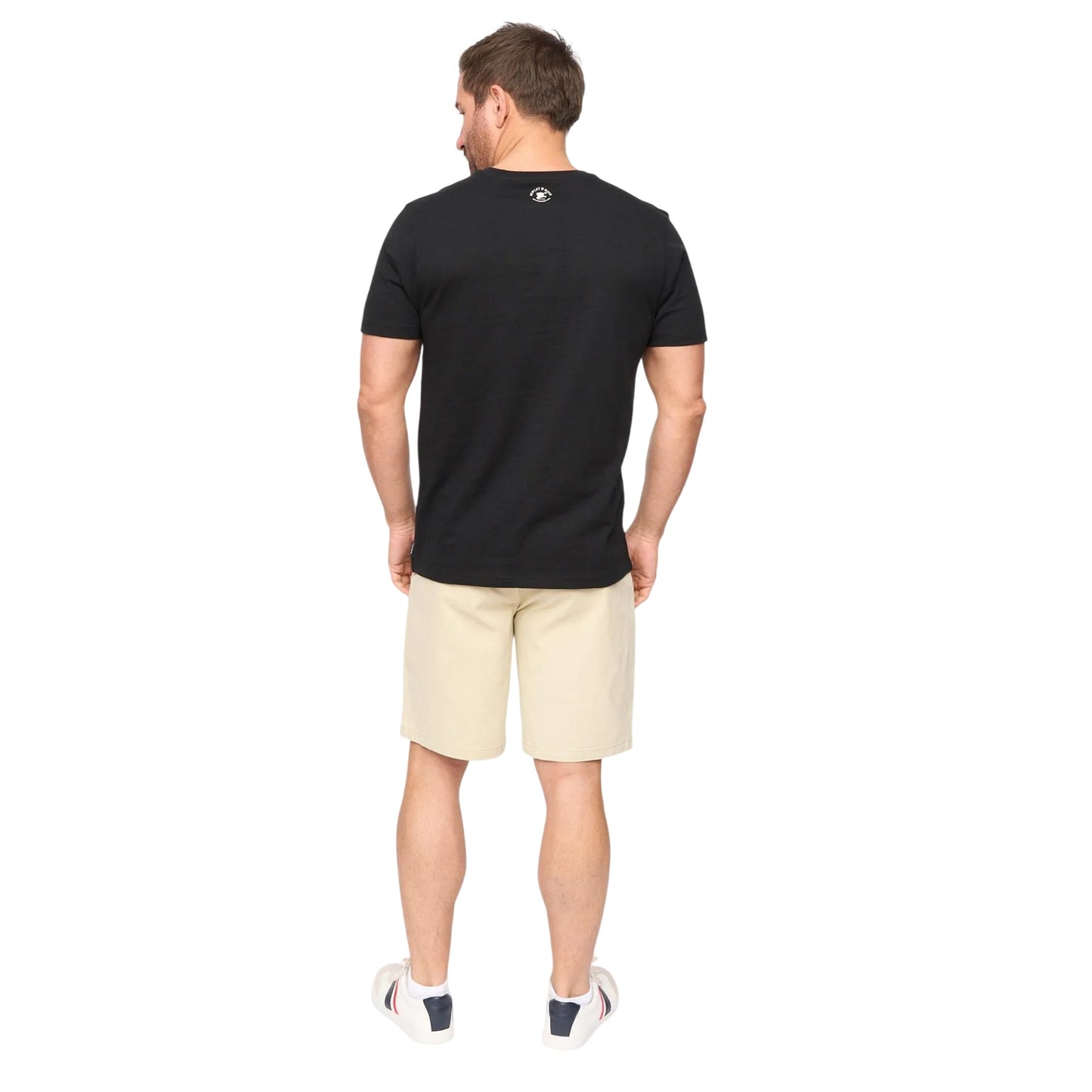 Black - Back - Bewley & Ritch Mens Kinson Cotton T-Shirt