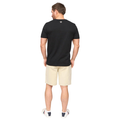 Black - Back - Bewley & Ritch Mens Kinson Cotton T-Shirt