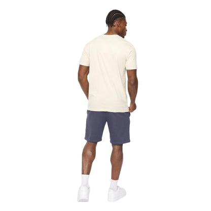 Neutral - Back - Crosshatch Mens Bardon Cotton T-Shirt