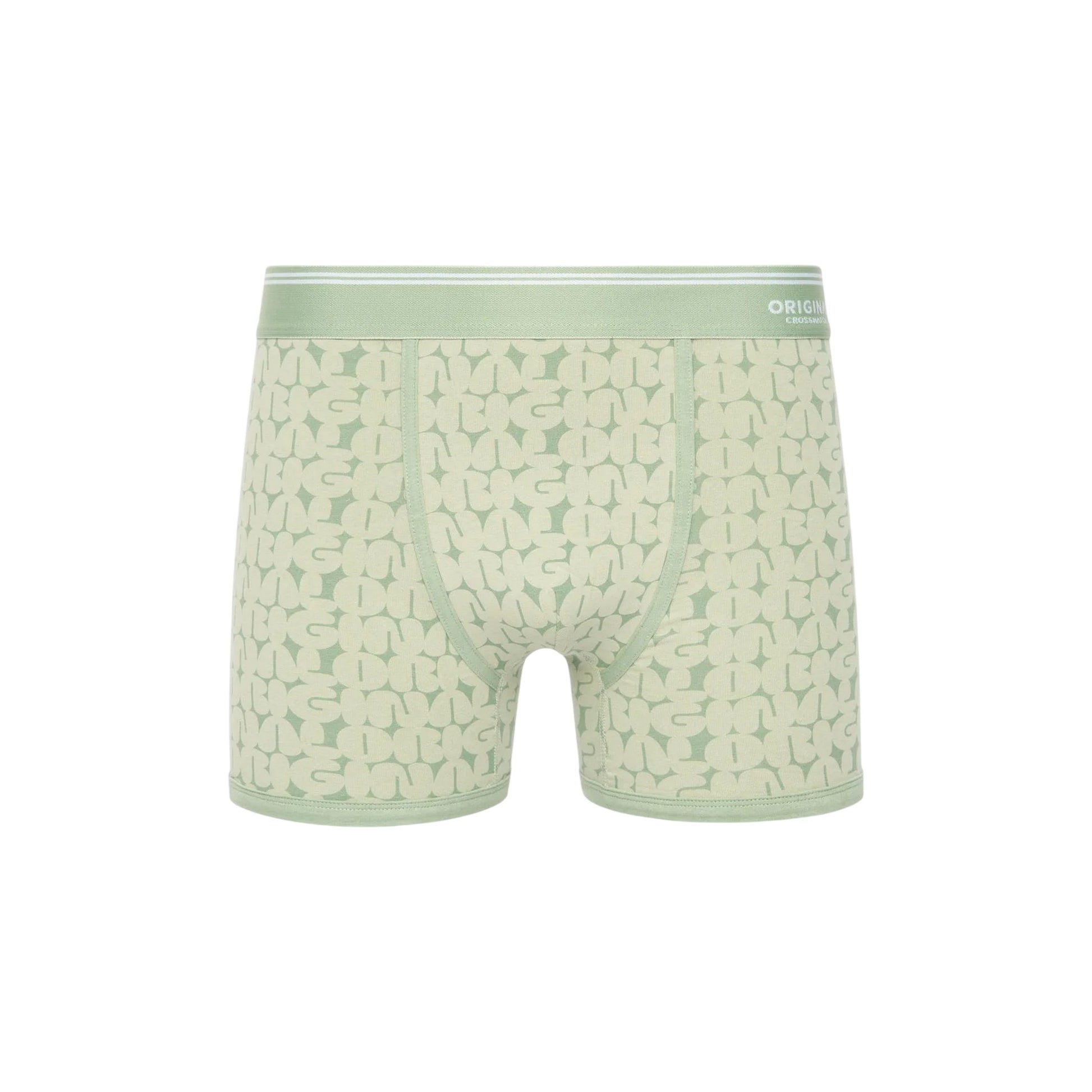 Green - Back - Crosshatch Mens Dringal Boxer Shorts (Pack of 5)
