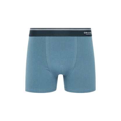 Blue - Lifestyle - Crosshatch Mens Dringal Boxer Shorts (Pack of 5)