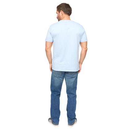 Light Blue Stripe - Back - Bewley & Ritch Mens Laylen T-Shirt