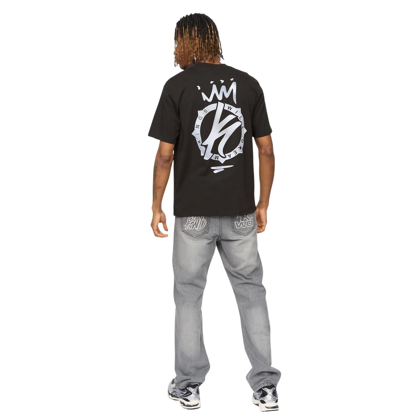Black - Back - Kings Will Dream Mens Kayspray T-Shirt