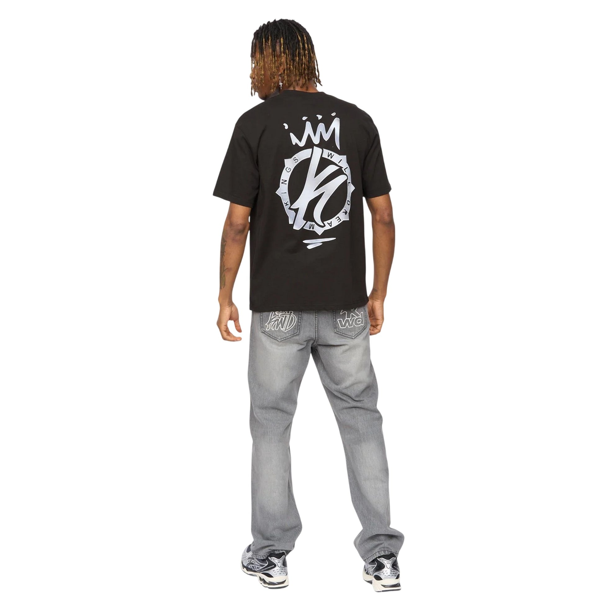 Black - Back - Kings Will Dream Mens Kayspray T-Shirt