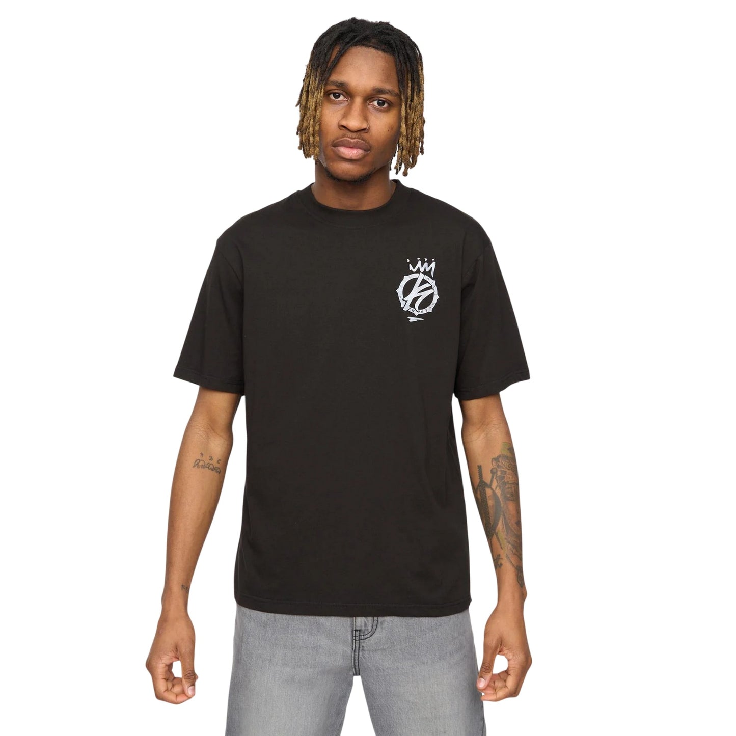 Black - Front - Kings Will Dream Mens Kayspray T-Shirt