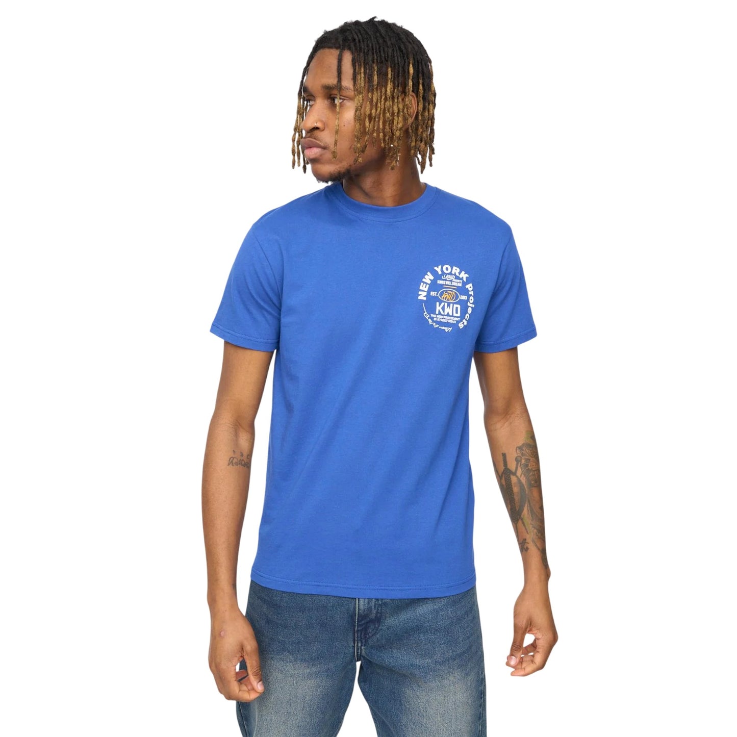 Blue - Front - Kings Will Dream Mens Mobalot T-Shirt