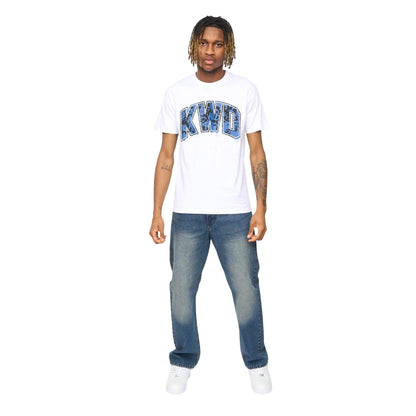 White - Side - Kings Will Dream Mens Scribs T-Shirt