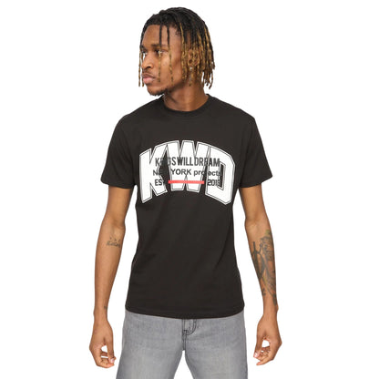 Black - Front - Kings Will Dream Mens Typeover T-Shirt