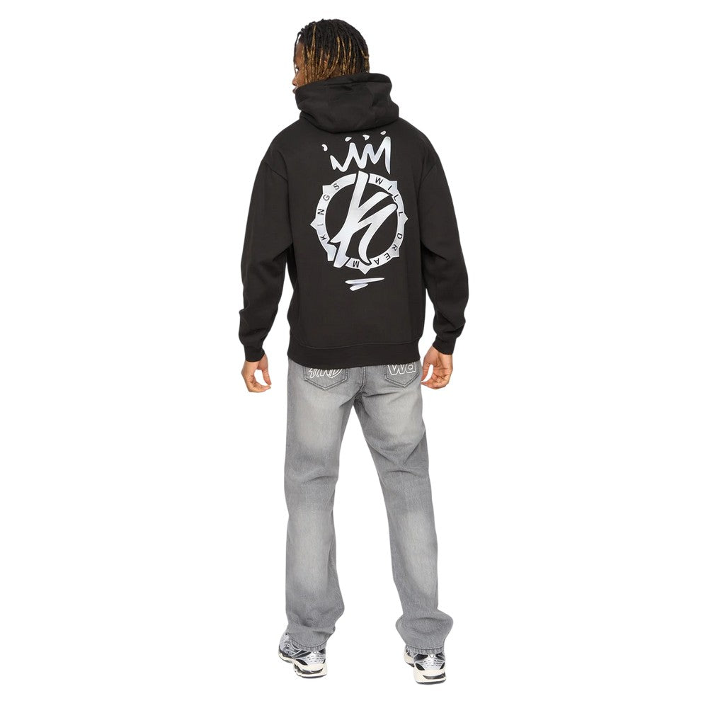 Black - Back - Kings Will Dream Mens Kayspray Hoodie
