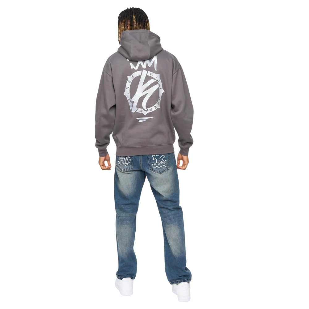 Asphalt - Back - Kings Will Dream Mens Kayspray Hoodie