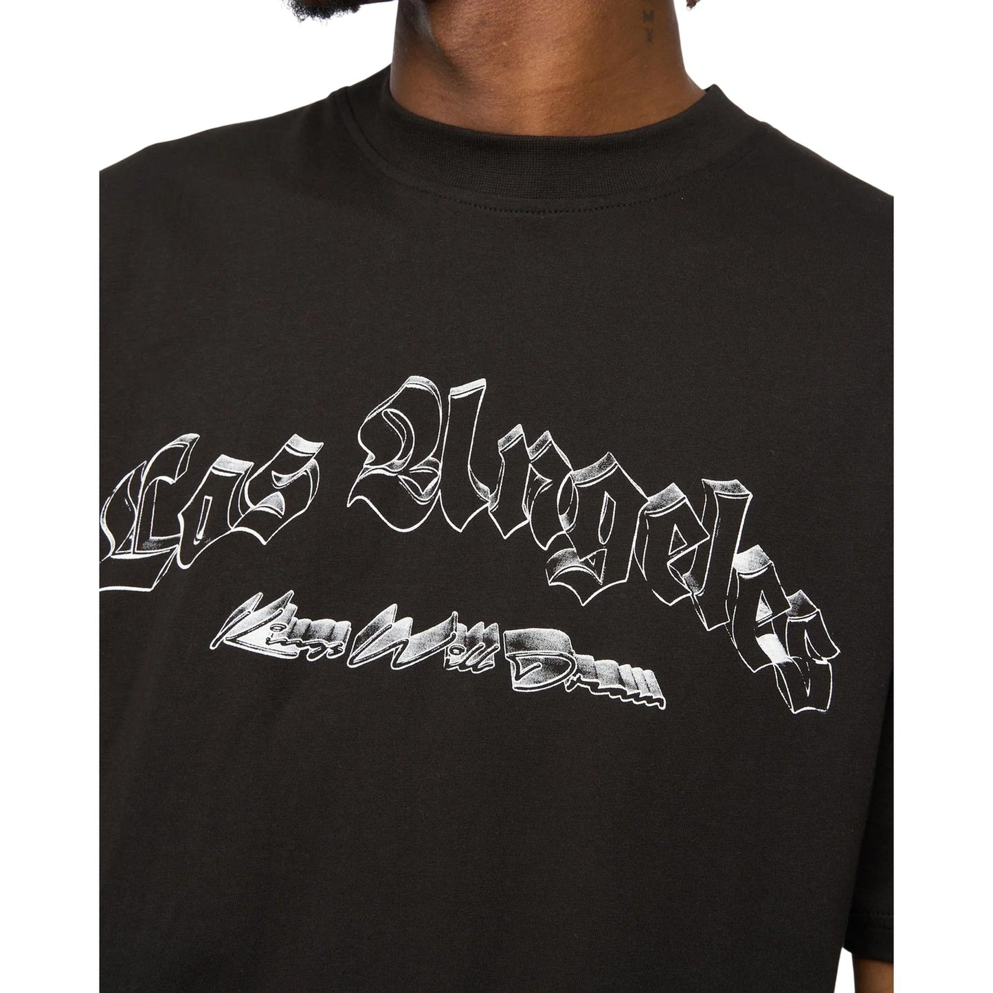 Black - Side - Kings Will Dream Mens Tribeny T-Shirt