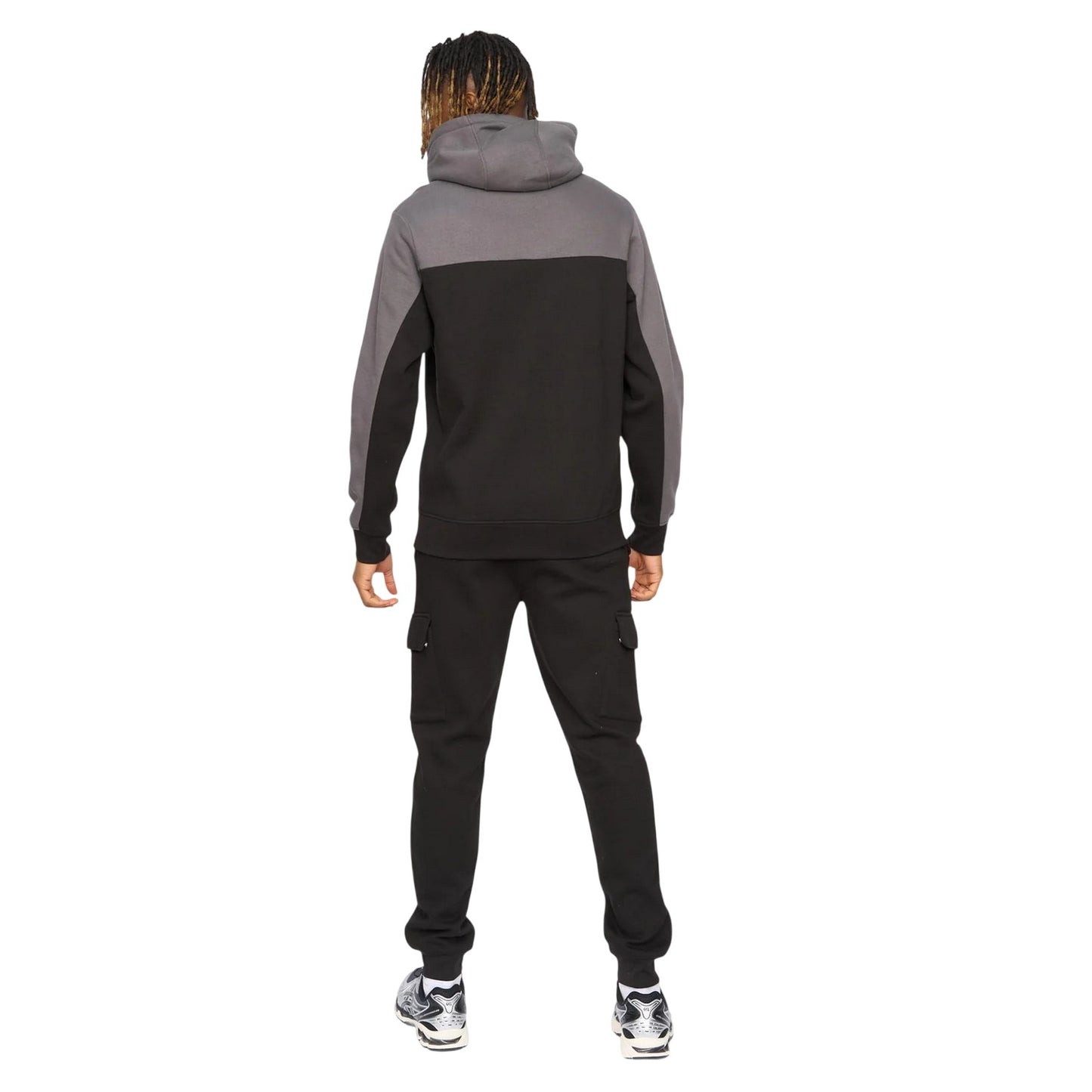 Black-Asphalt - Back - Kings Will Dream Mens Techy Hoodie