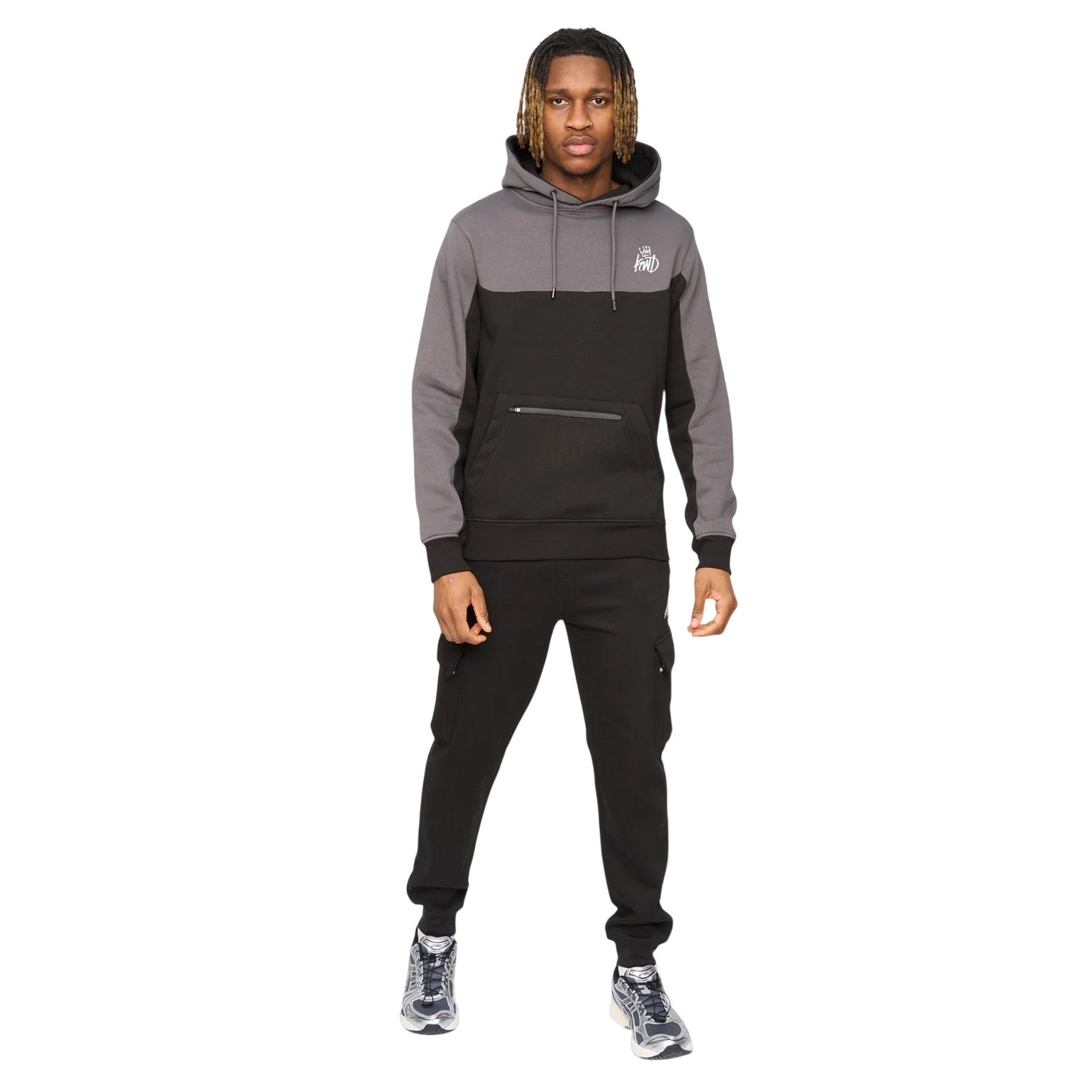Black-Asphalt - Lifestyle - Kings Will Dream Mens Techy Hoodie