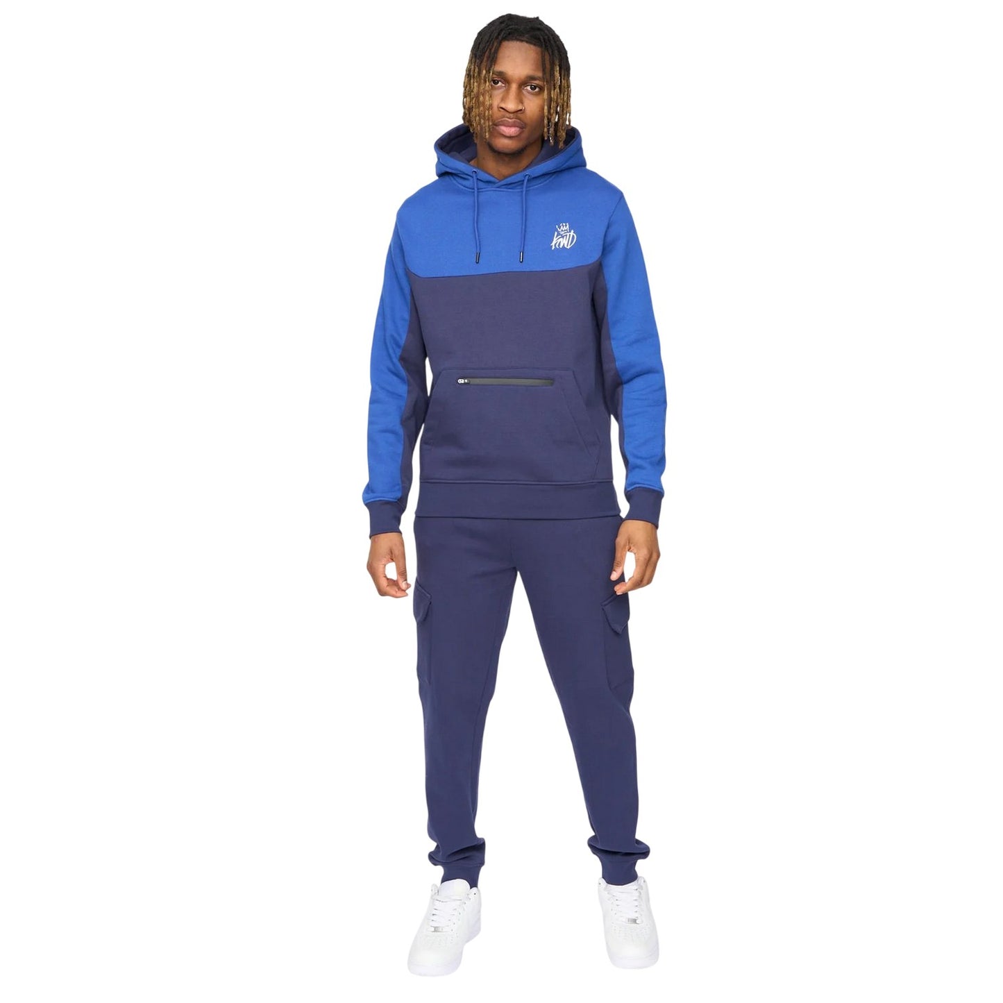 Navy-Blue - Lifestyle - Kings Will Dream Mens Techy Hoodie