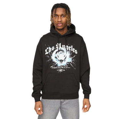 Black - Front - Kings Will Dream Mens Snakered Hoodie