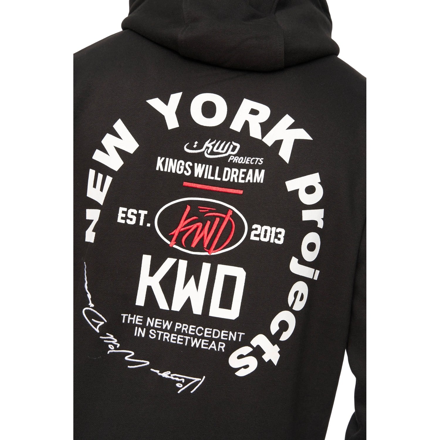 Black - Side - Kings Will Dream Mens Mobalot Hoodie