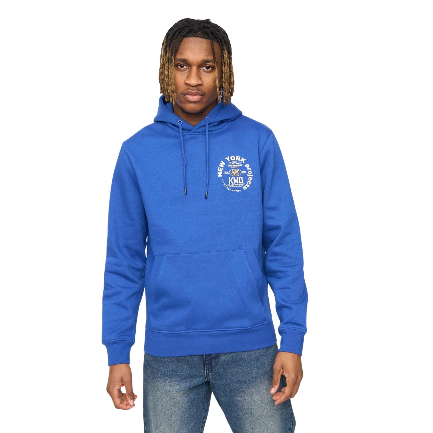 Blue - Lifestyle - Kings Will Dream Mens Mobalot Hoodie