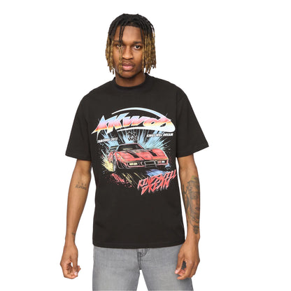 Black - Front - Kings Will Dream Mens Fastlane T-Shirt