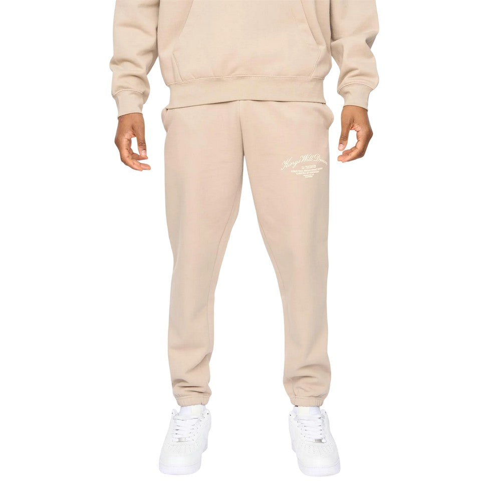 Stone - Front - Kings Will Dream Mens Arch Loose Fit Joggers