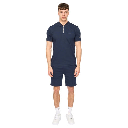 Navy - Lifestyle - Duck and Cover Mens Sherborn Cotton Polo Shirt
