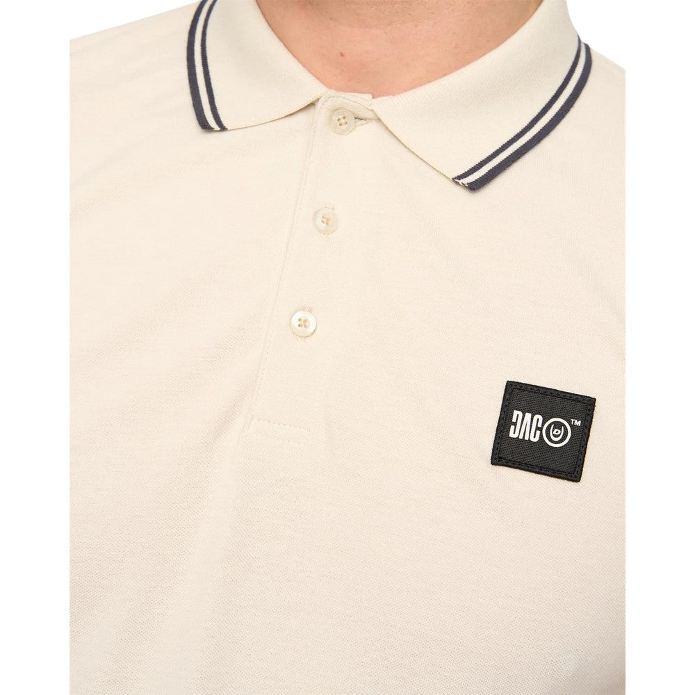 Light Stone - Side - Duck and Cover Mens Wrentham Polo Shirt