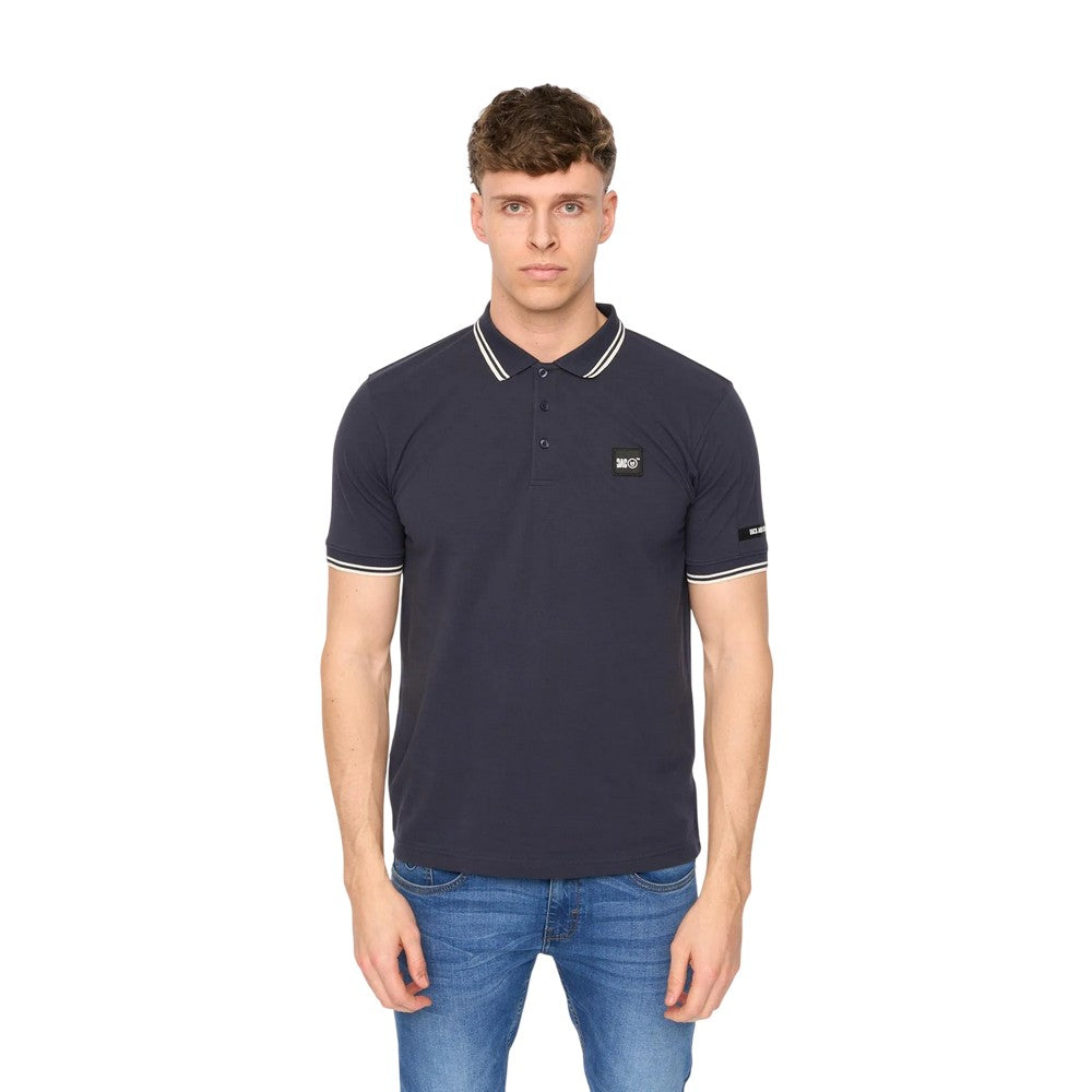 Light Blue Washed - Front - Duck and Cover Mens Wrentham Polo Shirt