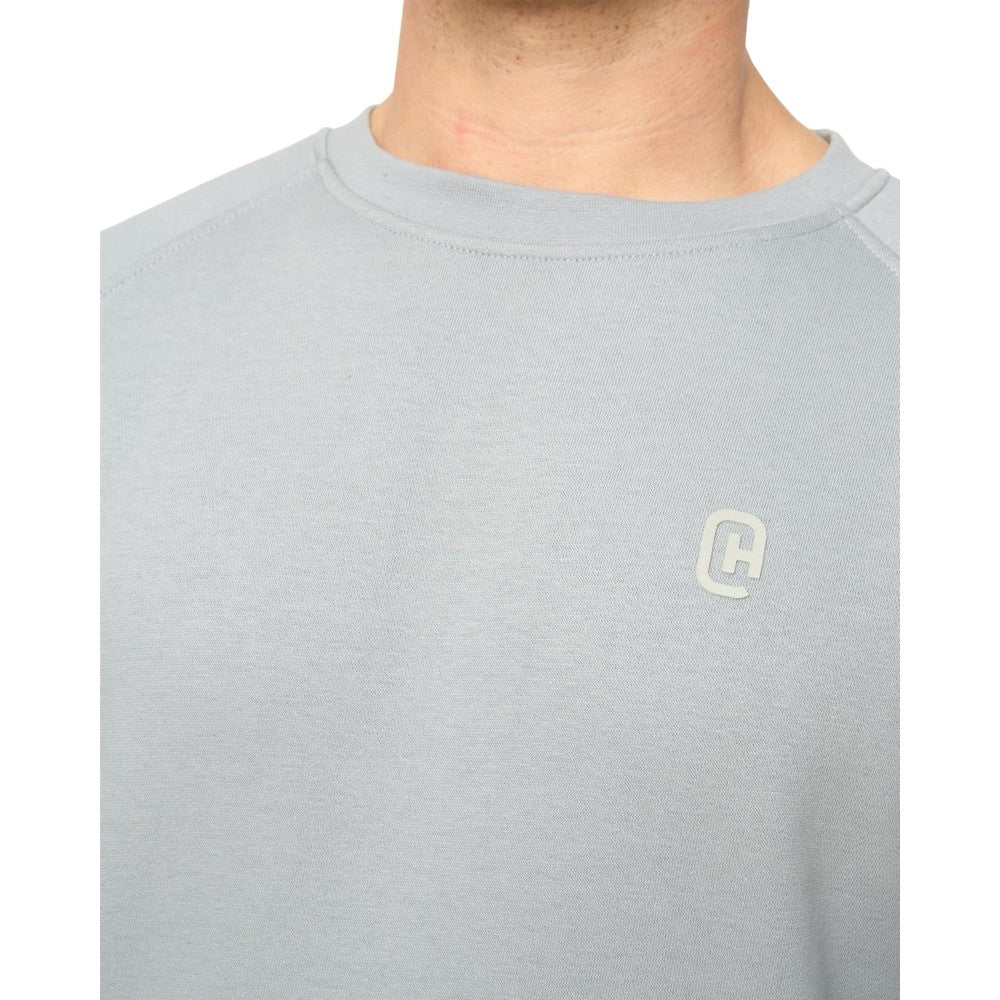Steel Blue - Side - Crosshatch Mens Cresswill Sweatshirt