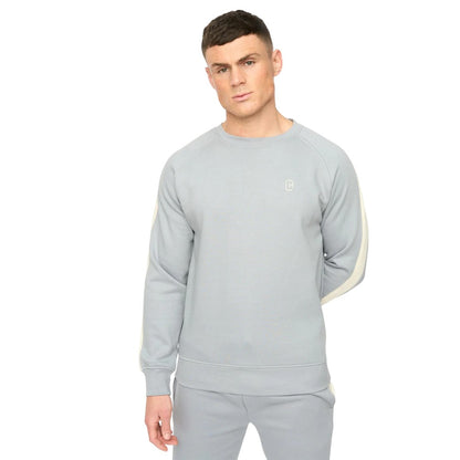 Steel Blue - Lifestyle - Crosshatch Mens Cresswill Sweatshirt