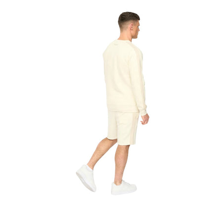Neutral - Back - Crosshatch Mens Cresswill Sweatshirt