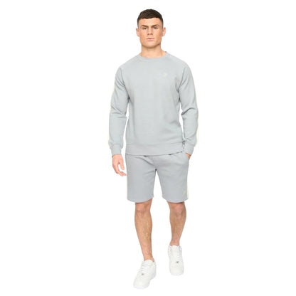 Steel Blue - Front - Crosshatch Mens Cresswill Sweatshirt